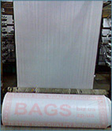 Polypropylene fabric: a wide sleeve for further production of flexible intermediate bulk container (FIBC, Big-Bag) width from 90 up to 165 cm.